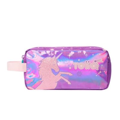 ESTUCHE TOTTO UNICORNIO PORTATODO DOBLE 