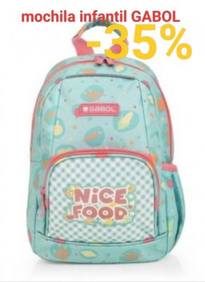 REBAJAS OUTLET MOCHILA GABOL PICNIC INFANTIL 