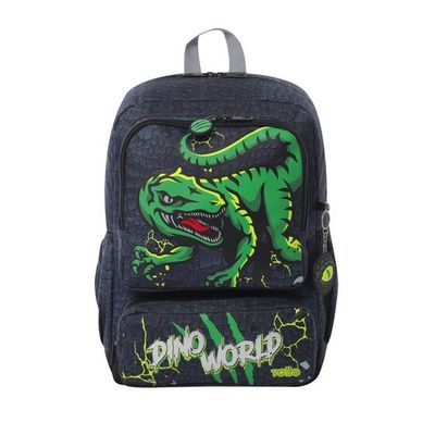 MOCHILA TOTTO DINOSAURIO REX MEDIANA 14L