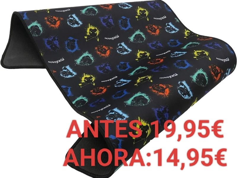 REBAJAS OUTLET ALFOMBRILLA XXL RATÓN POKÉMON GAMING MOUSEPAD ALFOMBRA PARA ESCRITORIO 
