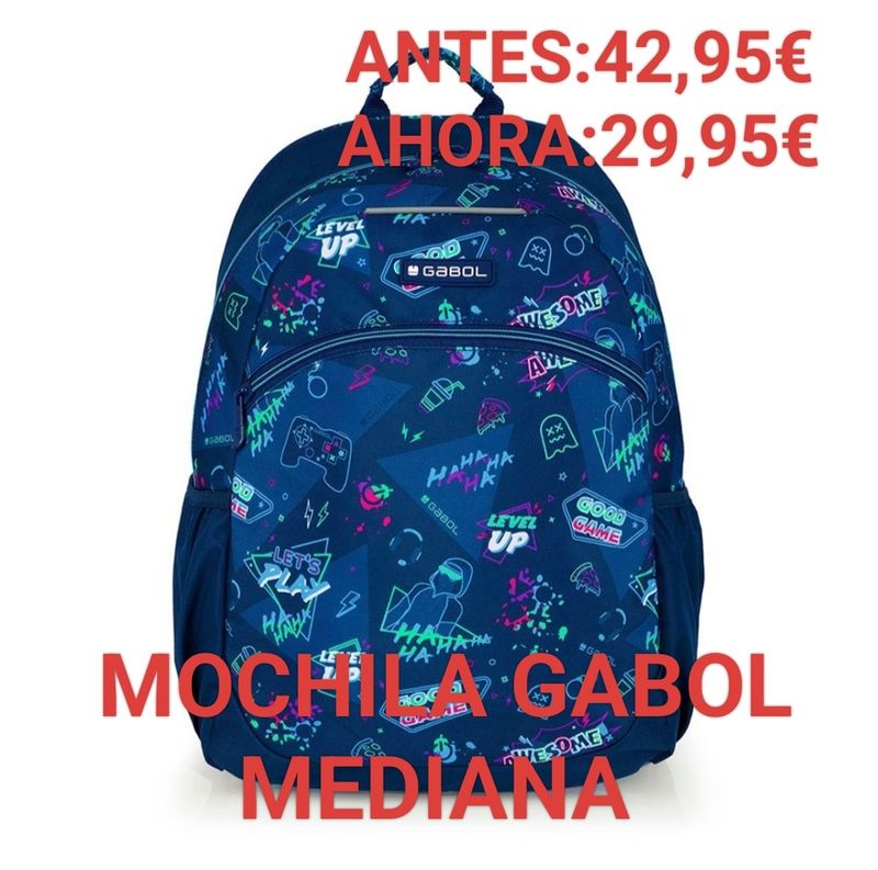 REBAJAS OUTLET MOCHILA GABOL LOOT ADAPTABLE A CARRO 
