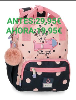 REBAJAS OUTLET MOCHILA ENSO PERRITO INFANTIL