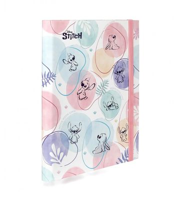 CARPETA STITCH CON ELÁSTICO RÍGIDA COOLPACK PASTEL 
