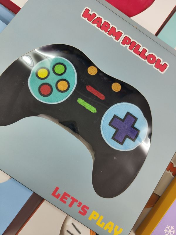 COJÍN MICROONDAS PLAY GAMERS I TOTAL ALMOHADA SACO SEMILLAS TERAPÉUTICA SEMILLAS Y CONGELADOR 