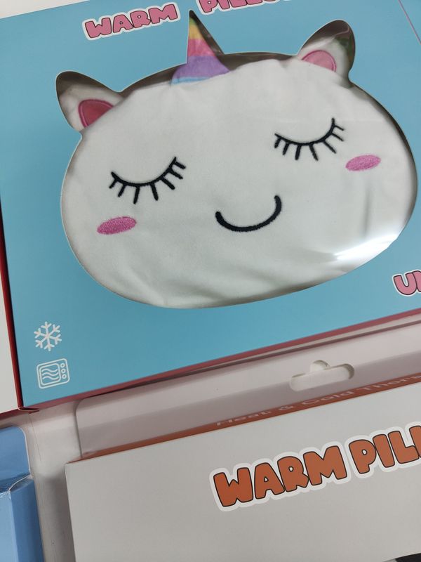 SACO SEMILLAS UNICORNIO I TOTAL MICROONDAS COJÍN TERAPÉUTICO PARA FRÍO Y CALOR 