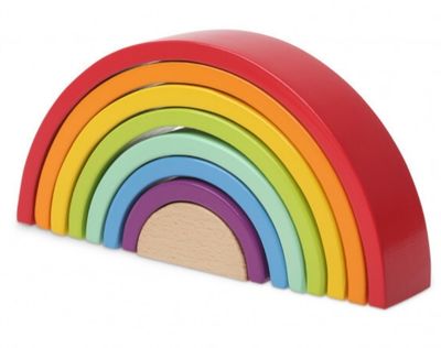 JUGUETE ARCOIRIS  MADERA WALDORF GRANDE 