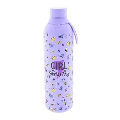 BOTELLA TÉRMICA CHICAS 710ML LILA GIRL POWER