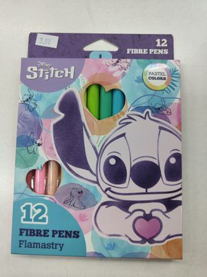 ROTULADORES STITCH 12 COLORES PASTEL COOLPACK 