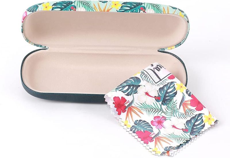 FUNDA DE GAFAS TROPICAL I TOTAL CON GAMUZA 