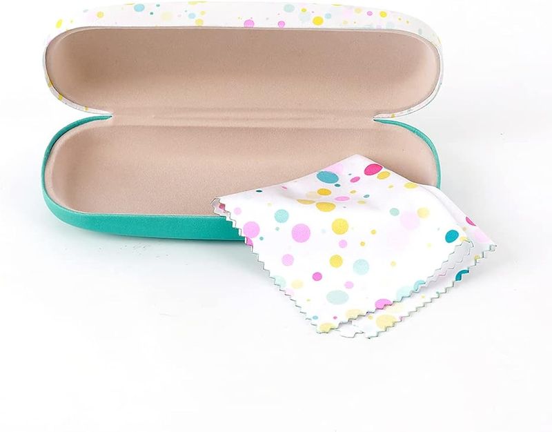 FUNDA DE GAFAS BURBUJAS I TOTAL CONFETTI CON GAMUZA 