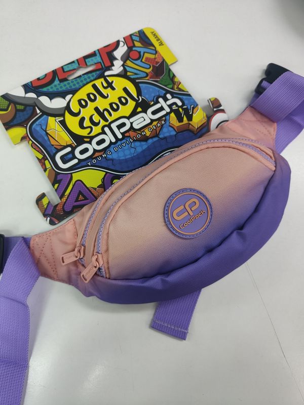 RIÑONERA COOLPACK DEGRADADA LILA VIOLETA BERRY juvenil 