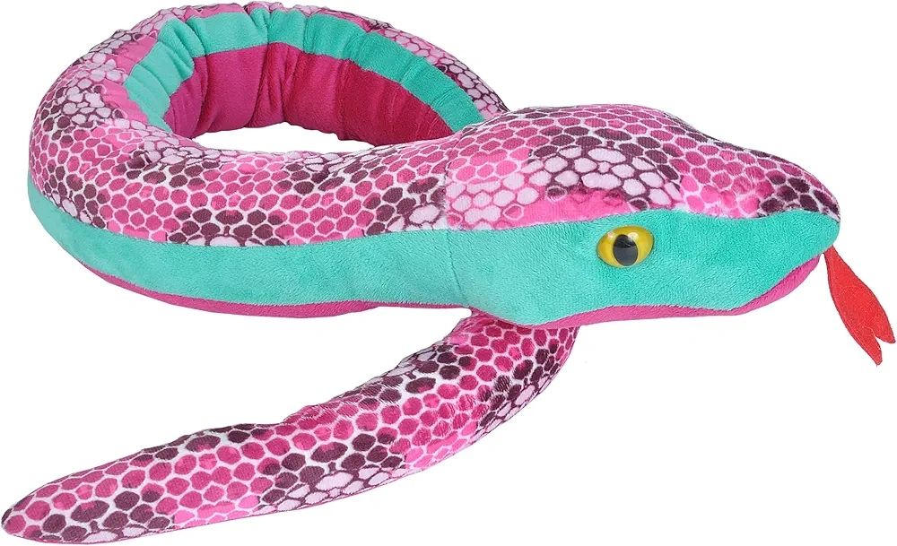 SERPIENTE ROSA WILD REPUBLIC PELUCHE 