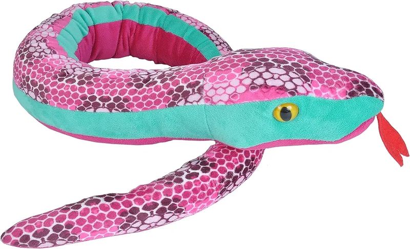 SERPIENTE ROSA WILD REPUBLIC PELUCHE 