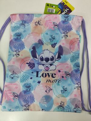 SACO GYM STITCH PASTEL COOLPACK MOCHILA DE CUERDAS 