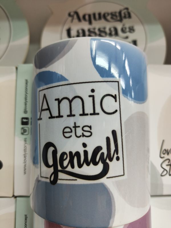 TASSA AMIC ETS GENIAL LOVELY STORY CATALÀ 
