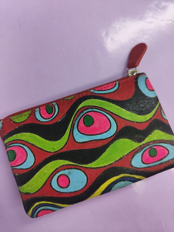 MONEDERO TRIPLE AGUAS PIEL BELMONTE MULTICOLOR REBAJAS 