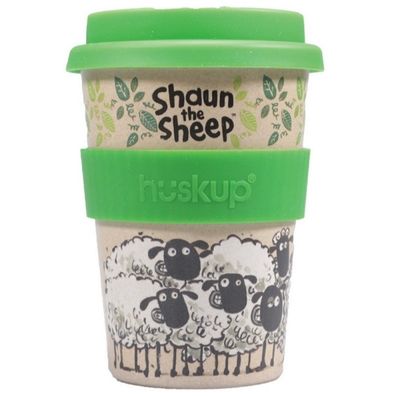 REBAJAS OUTLET VASO DE VIAJE OVEJA SHAUN TAZA CON TAPA SHAUN THE SHEEP 