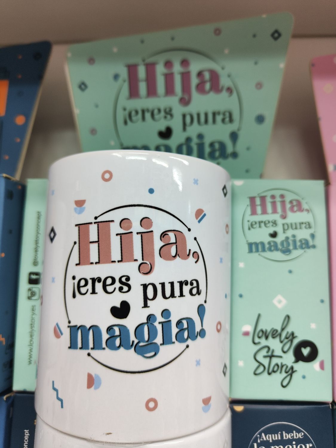 TAZA HIJA ERES PURA MÁGICA LOVELY STORY 