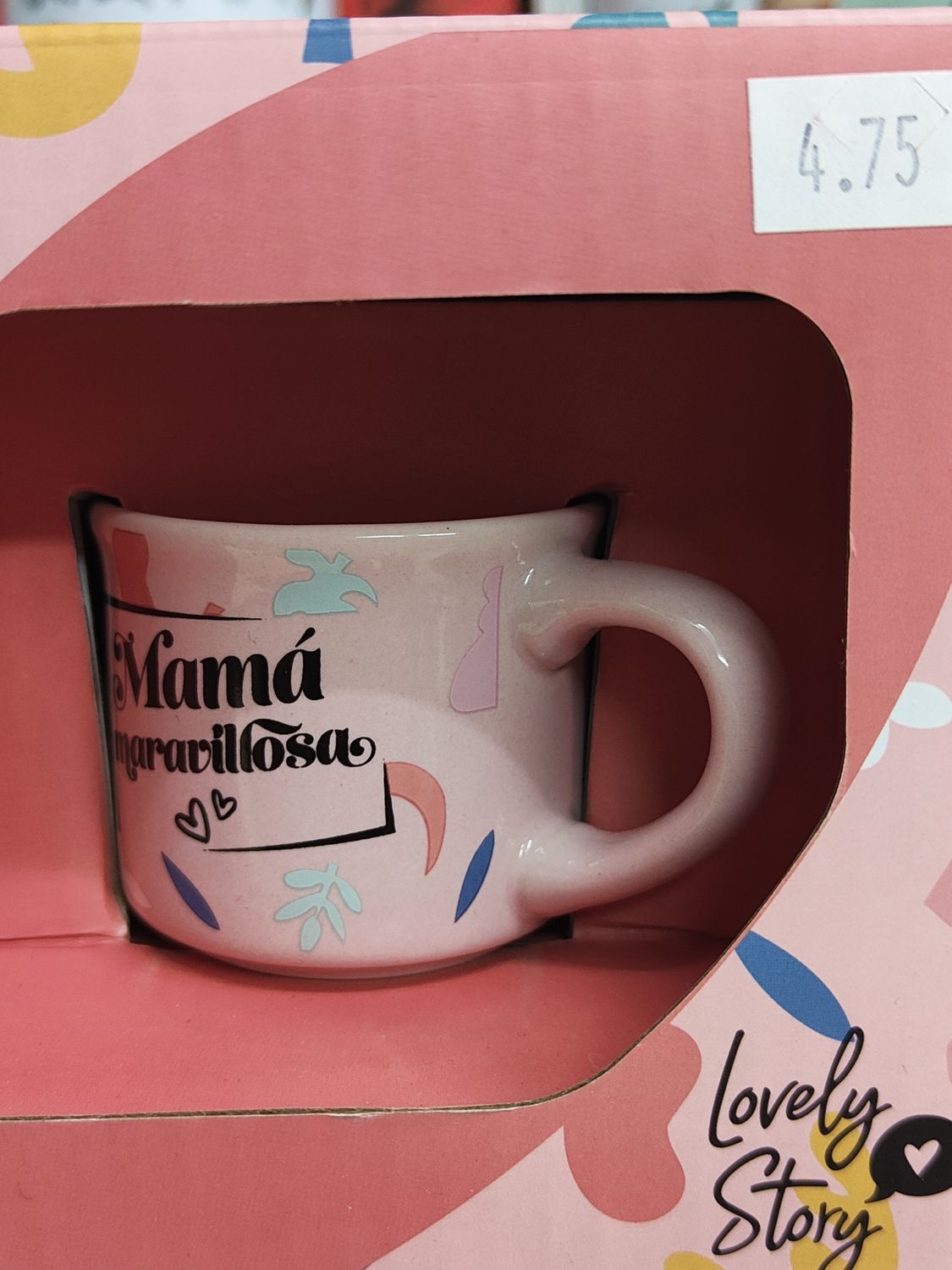TAZA MINI MAMÁ MARAVILLOSA 50ml LOVELY STORY 