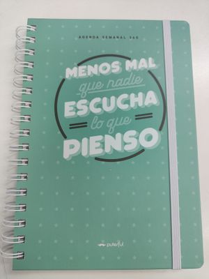 REBAJAS OUTLET AGENDA ATEMPORAL DIVERTIDA PUTERFUL SEMANAL PERPETUA 