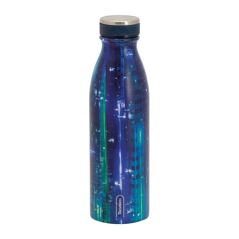 BOTELLA TERMICA NEW YORK 500ML TANDEM ACERO INOXIDABLE 