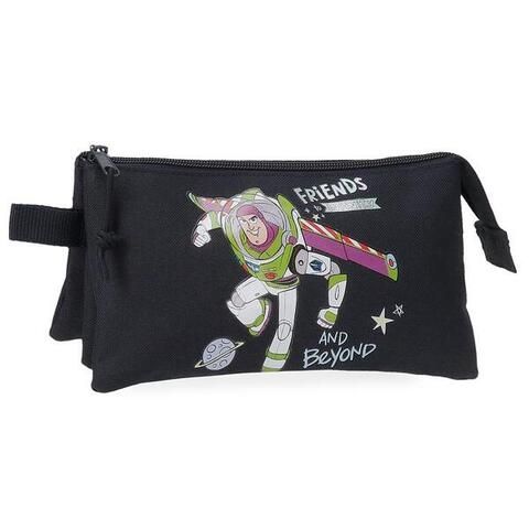 ESTUCHE TRIPLE TOY STORY BUZZ LIGHTYEAR TRES COMPARTIMIENTOS DISNEY 