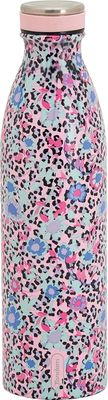 BOTELLA TÉRMICA FLORIDA TANDEM 750 ML ACERO INOXIDABLE FLORES ANIMAL PRINT