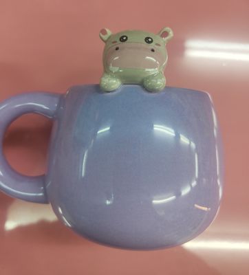 TAZA CON CHARM HIPOPÓTAMO 470ML I TOTAL TAZÓN MUG