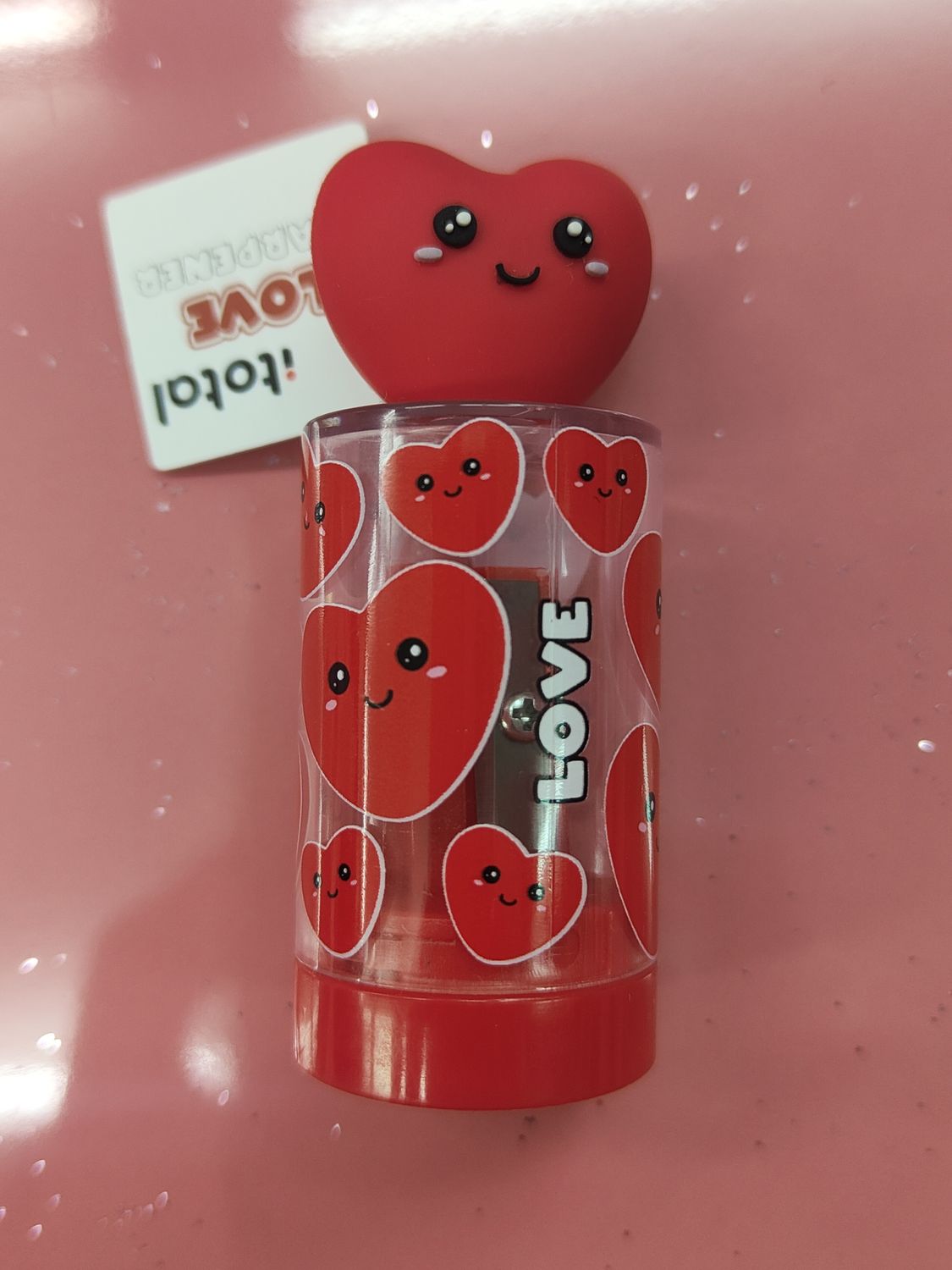AFILALÁPICES CORAZÓN LOVE I TOTAL SHARPENERS
