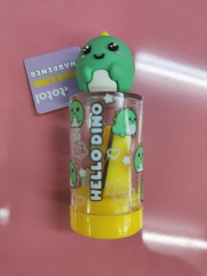 AFILALÁPICES DINOSAURIO I TOTAL MAQUINETA HACER PUNTA DINO SHARPENER 