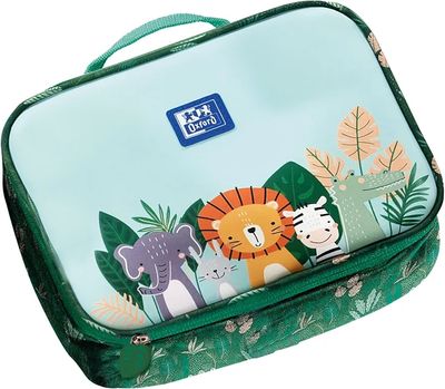 PORTA ALIMENTOS BOLSA TÉRMICA OXFORD ANIMAL BESTIES LONCHERA 