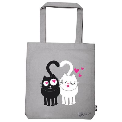 BOLSA ALGODÓN COMPRA GATO NEGRO ED IN LOVE SHOPPING 