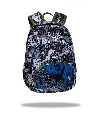 MOCHILA TOBY T-REX COOLPACK DINOSAURIOS CON TIRANTES DELANTEROS 