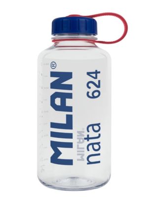 BOTELLA PLÁSTICO MILAN TRITAN 1 LITRO TRANSPARENTE NATA 624