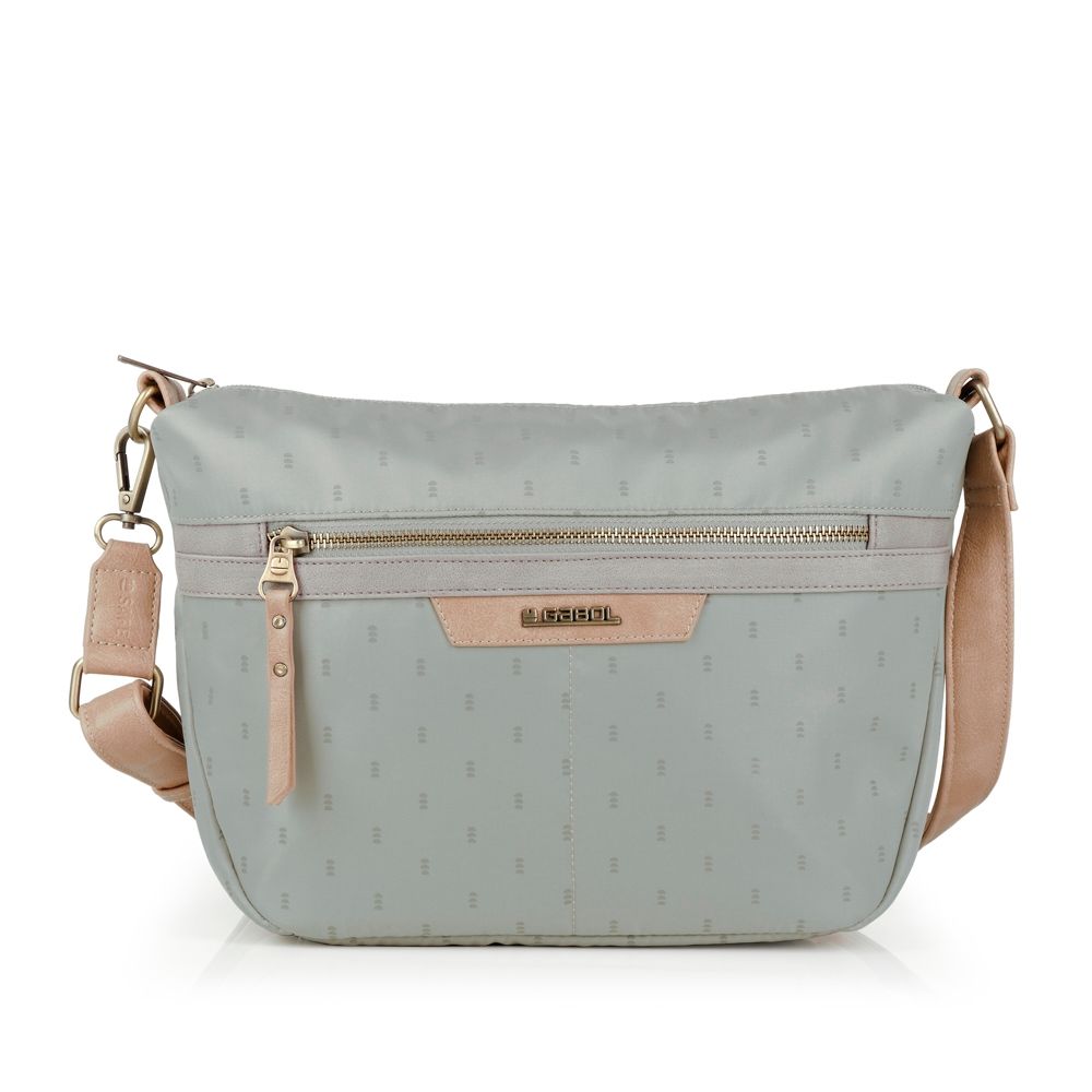 BOLSO GABOL BANDOLERA MUJER  VERDE KAKI MEDIANO 