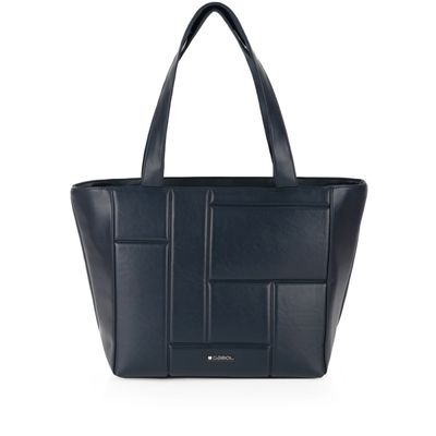 BOLSO TOTE GABOL MUJER CLOE AZUL MARINO SHOPPING 