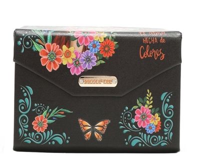 FUNDA PARA 4 GAFAS NICOLE LEE ALMA DE COLORES ESTUCHE RÍGIDO PARA LENTES 