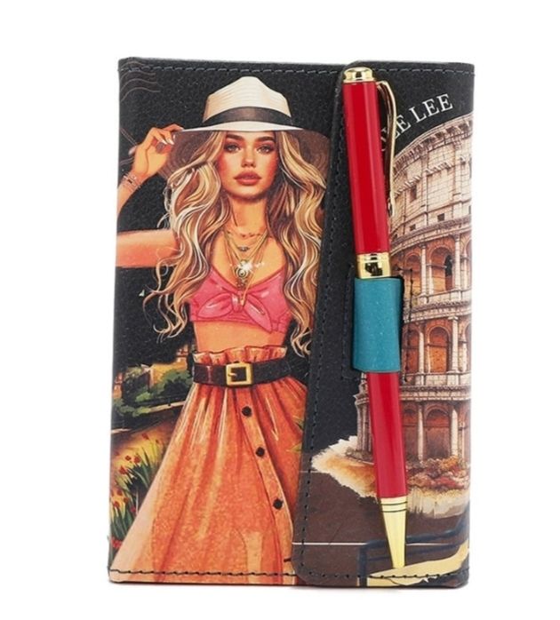 CUADERNO NICOLE LEE MARTHA TRAVELS ITALY CON BOLÍGRAFO 