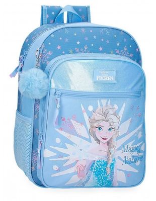 MOCHILA FROZEN 38CM ADAPTABLE A CARRO tamaño carpeta 