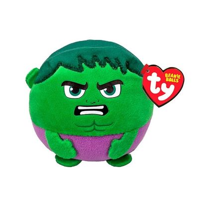 PELUCHE TY HULK BEANIE BALLS MARVEL 10cm