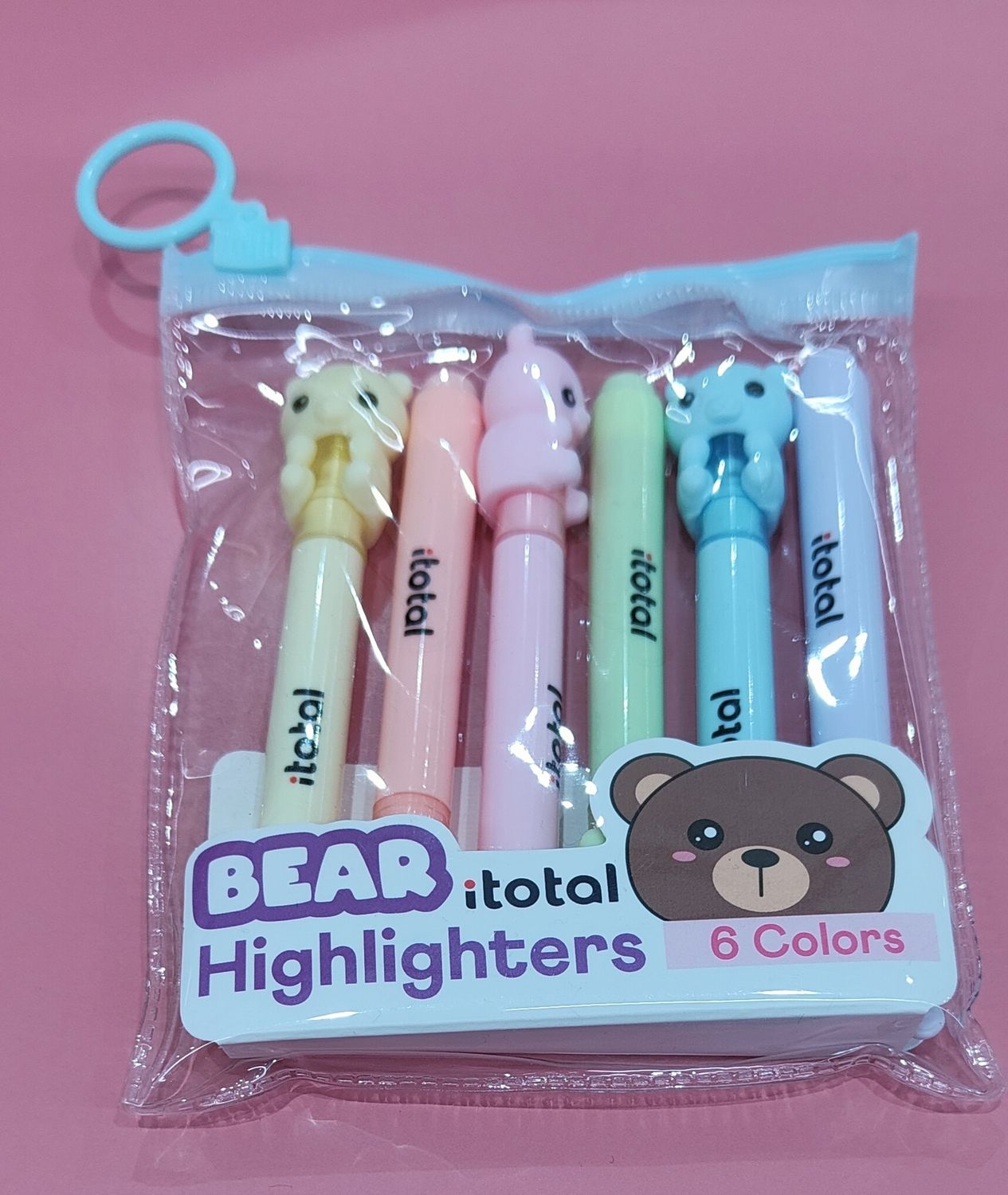 SUBRAYADORES OSITO MINI OSO I TOTAL FLUOR 