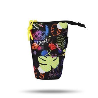 ESTUCHE CUBILETE STITCH BLACK COOLPACK PLEGABLE 