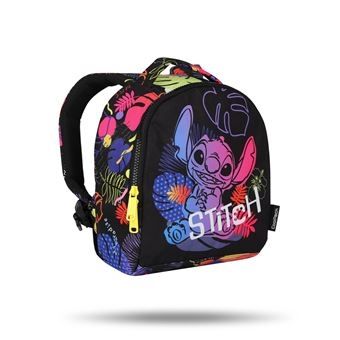 MOCHILA STITCH GUARDERÍA PUPPY STITCH BLACK DISNEY ESCOLAR INFANTIL 
