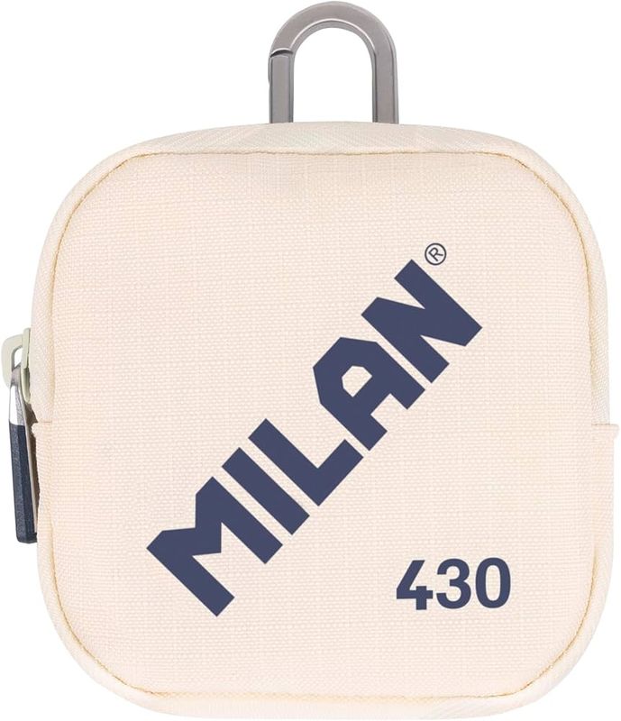 MONEDERO MILAN 430 BEIGE BLANCO 