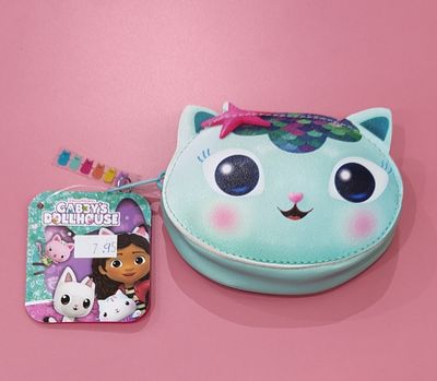 MONEDERO GABBY'S DOLLHOUSE GATO VERDE infantil 