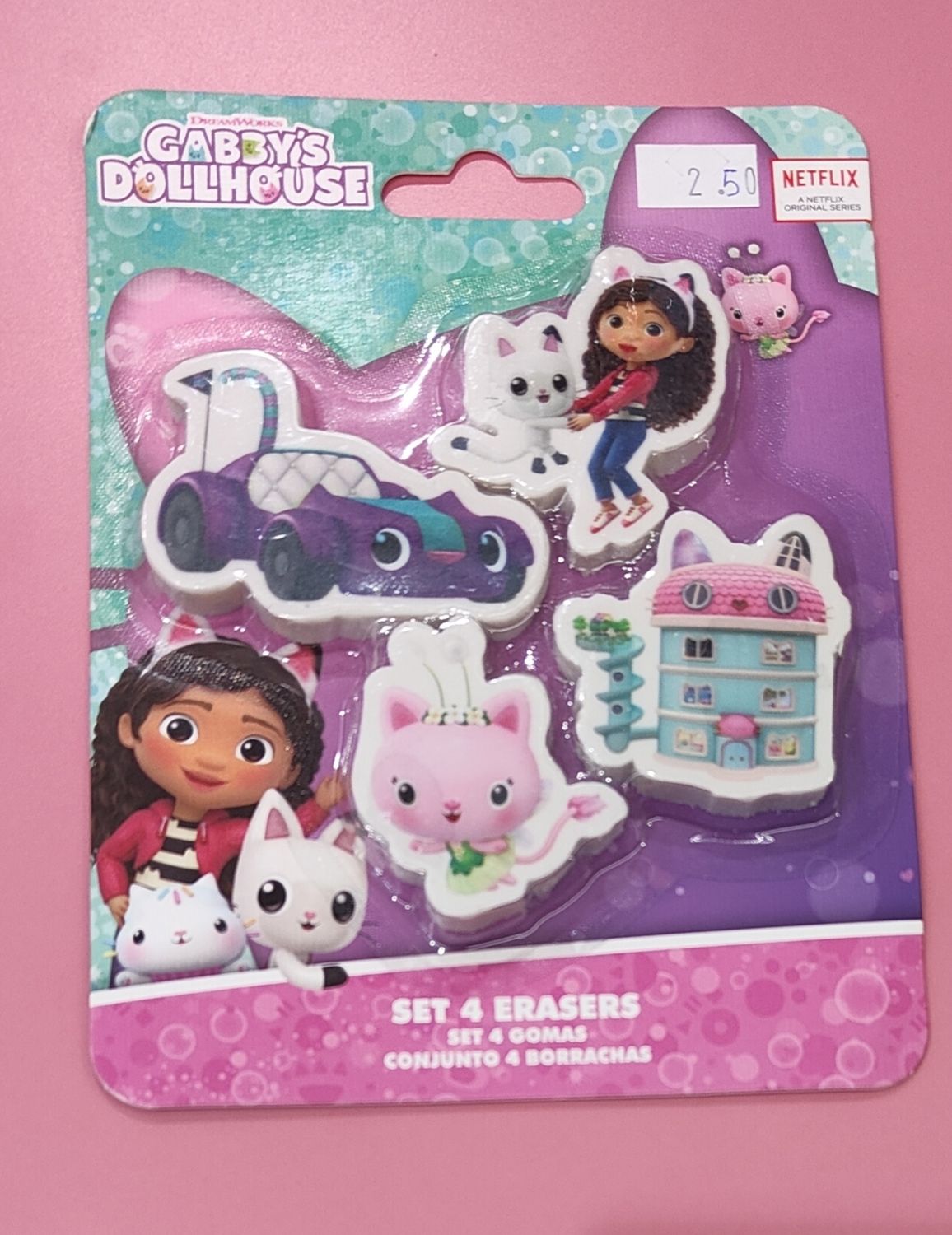 GOMAS DE BORRAR GABBY'S DOLLHOUSE 