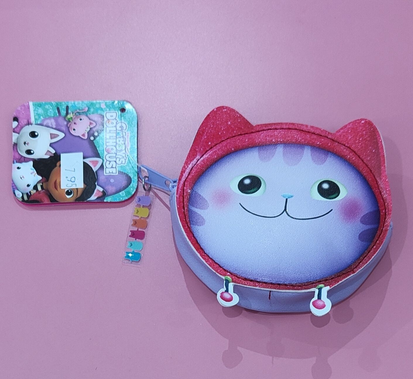 MONEDERO GABBY'S DOLLHOUSE GATO LILA 