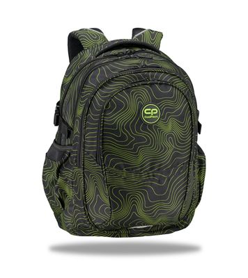 MOCHILA COOLPACK 4 cremalleras FACTOR NEFRYT  tamaño carpeta (muy grande)