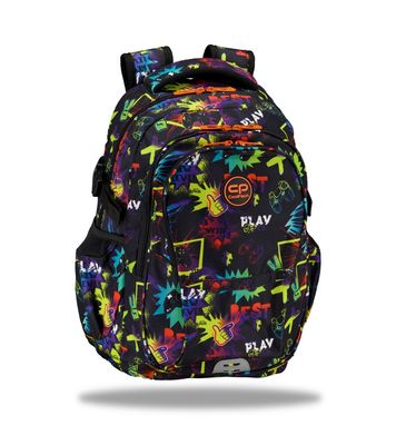 MOCHILA COOLPACK JUVENIL DUO NEON GAME ADAPTABLE A CARRO 