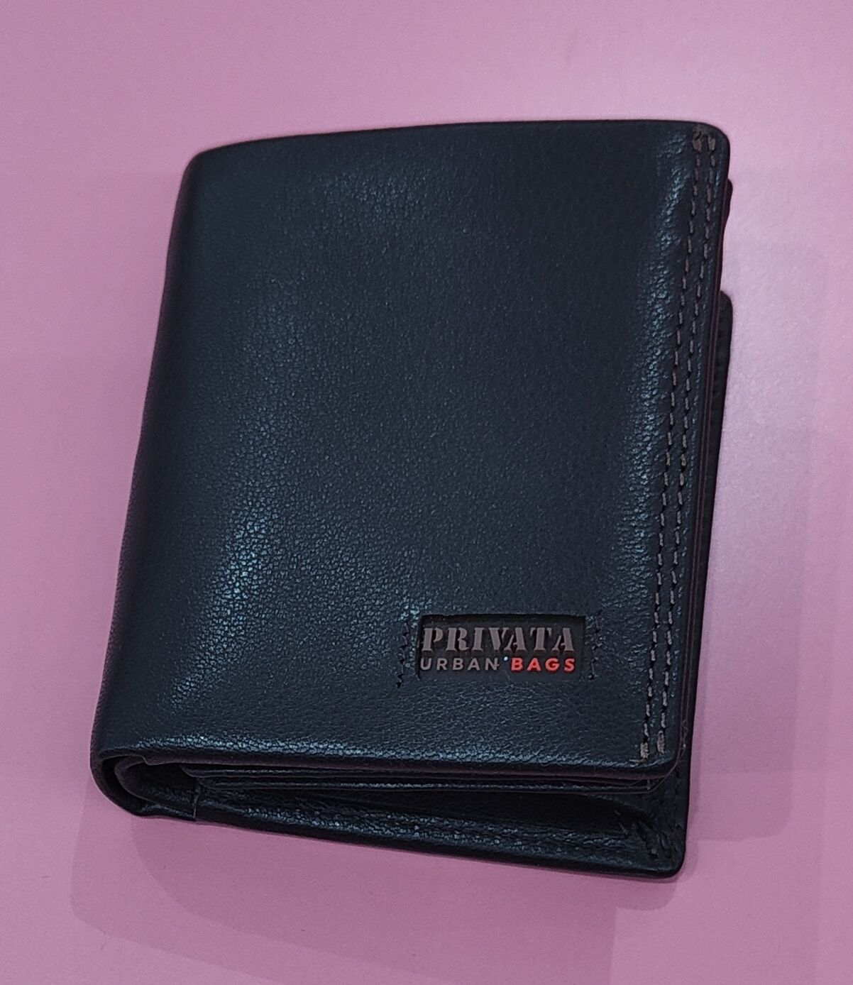 BILLETERA HOMBRE PRIVATA PIEL MARRÓN 